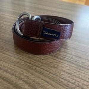 Crookhorn Leather Belt